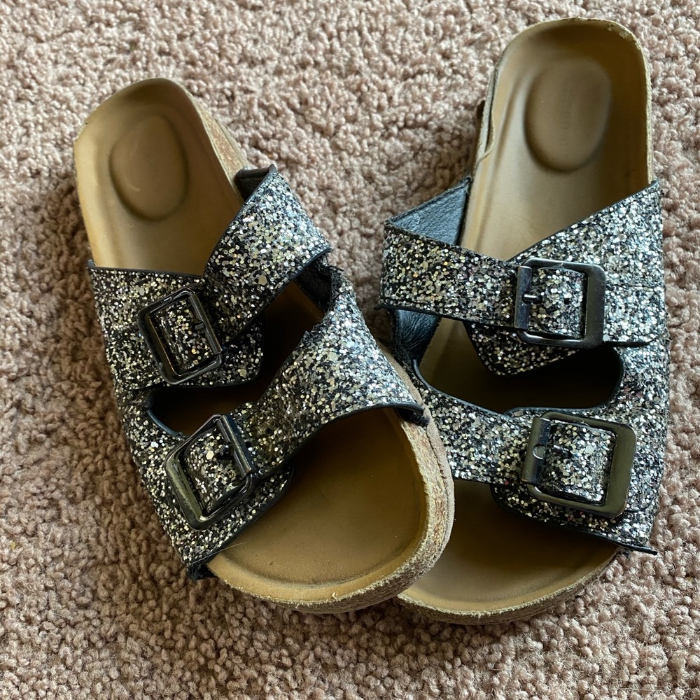 Maddie girl sparkly sandals